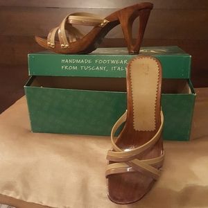 Stone Italian Shoemaker Sandals